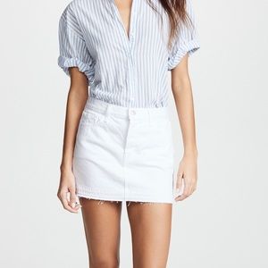 J Brand Mid Rise Miniskirt